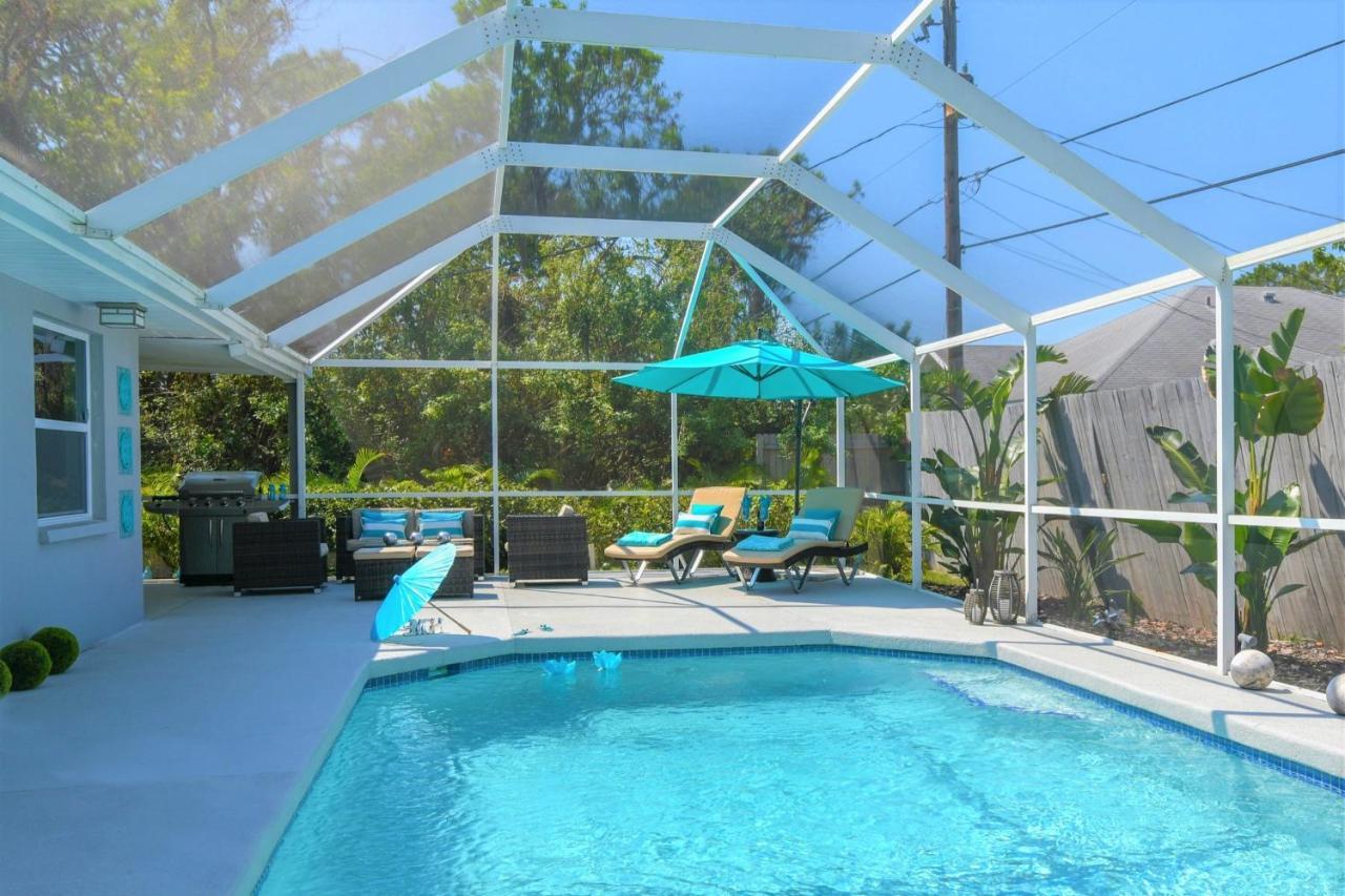 Contemporary Cozy Pool Villa II - Pool & Nearby Beach 威尼斯 外观 照片