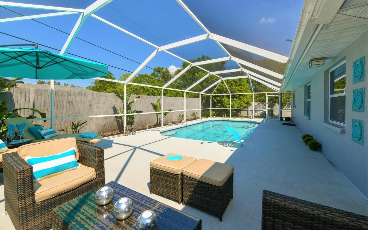 Contemporary Cozy Pool Villa II - Pool & Nearby Beach 威尼斯 外观 照片